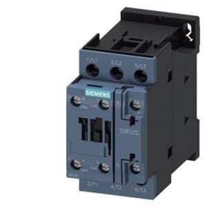  CONTACTOR DE POTENCIA 3P 25A AC3 BOB. 220VAC 1NA+1NC T. S0 SIRIUS