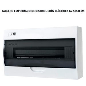 TABLERO EMPOTRADO DE 18 POLOS GZ SYSTEMS